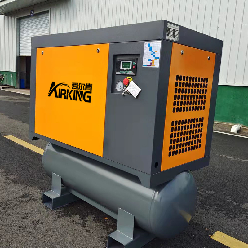 15HP 8Bar AIRKING फिक्स्ड स्पीड ऑल इन वन स्क्रू एयर कंप्रेसर 