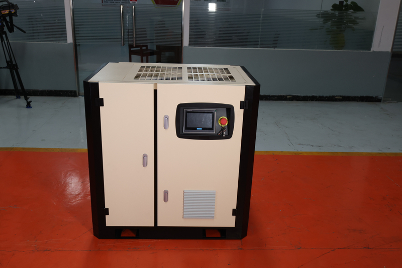 उत्खनन के लिए चीन बकाया 40HP पेंच एयर कंप्रेसर मशीन चर गति स्थायी चुंबक