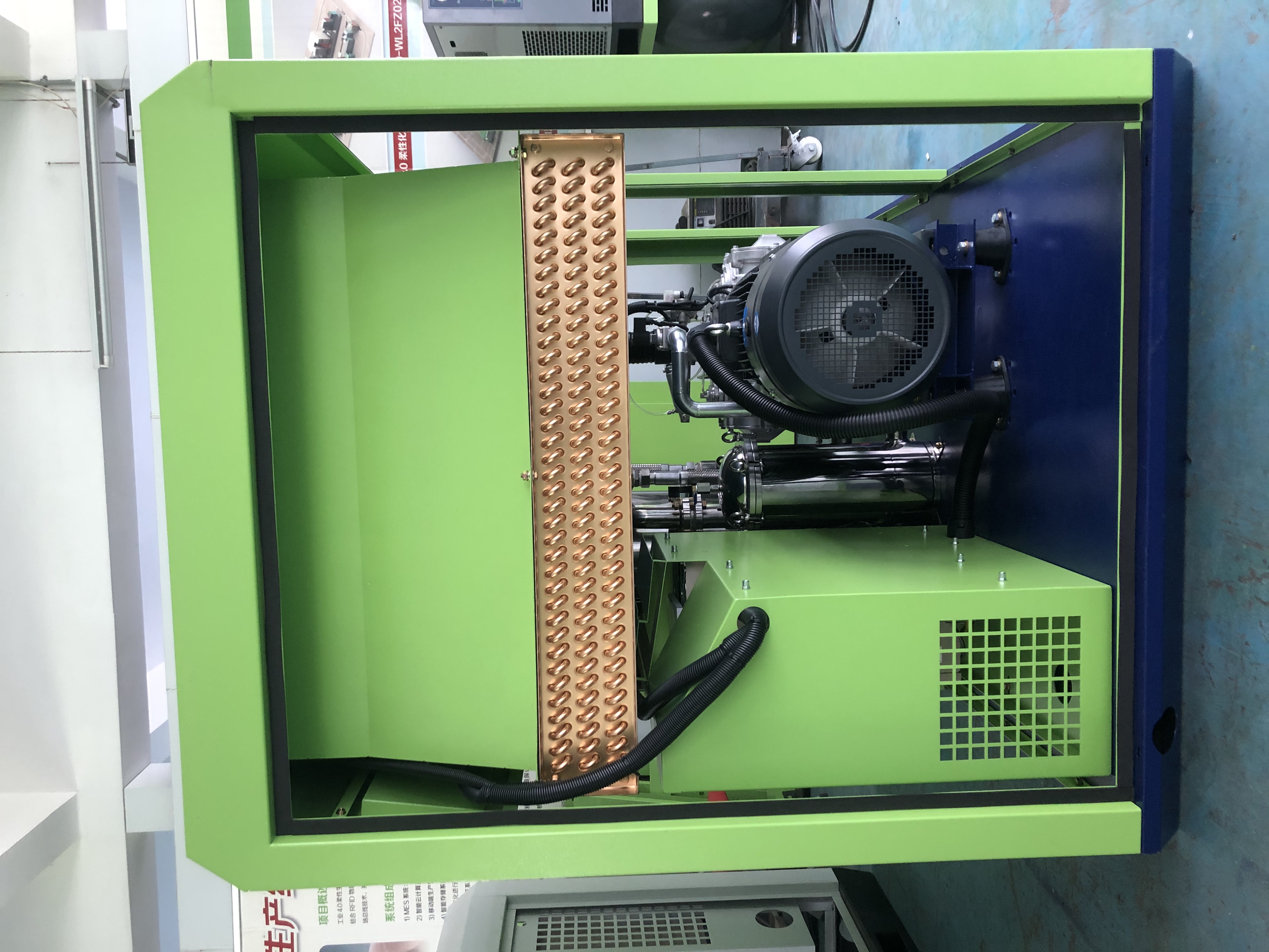 15kw 8bar 10bar तेल मुक्त भंवर पानी चिकनाई हवा कंप्रेसर