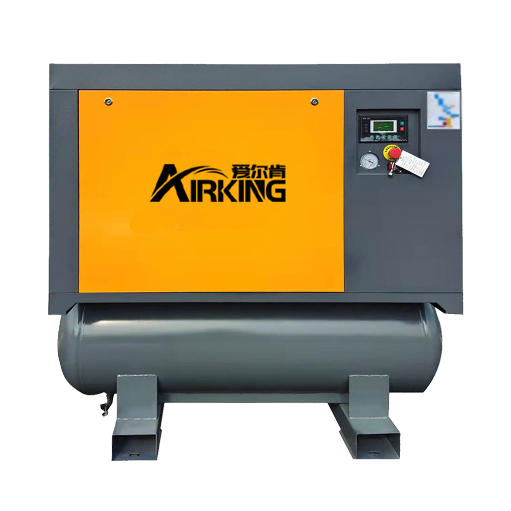 15HP 8Bar AIRKING फिक्स्ड स्पीड ऑल इन वन स्क्रू एयर कंप्रेसर 