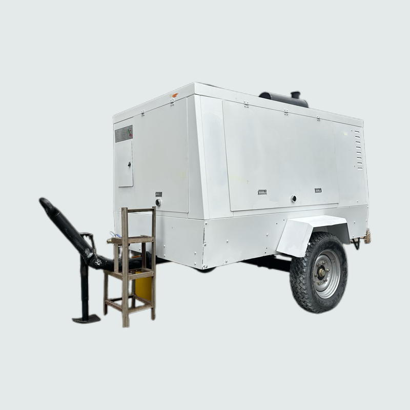 Airking Compressor Hot Sale Diesel Compressor Portablehigh क्वालिटी अच्छी कीमत लोकप्रिय नई उत्पाद 10bar 11m3/मिनट 110kW डीजल एयर कंप्रेसर स्क्रू पोर्टेबल मशीनें