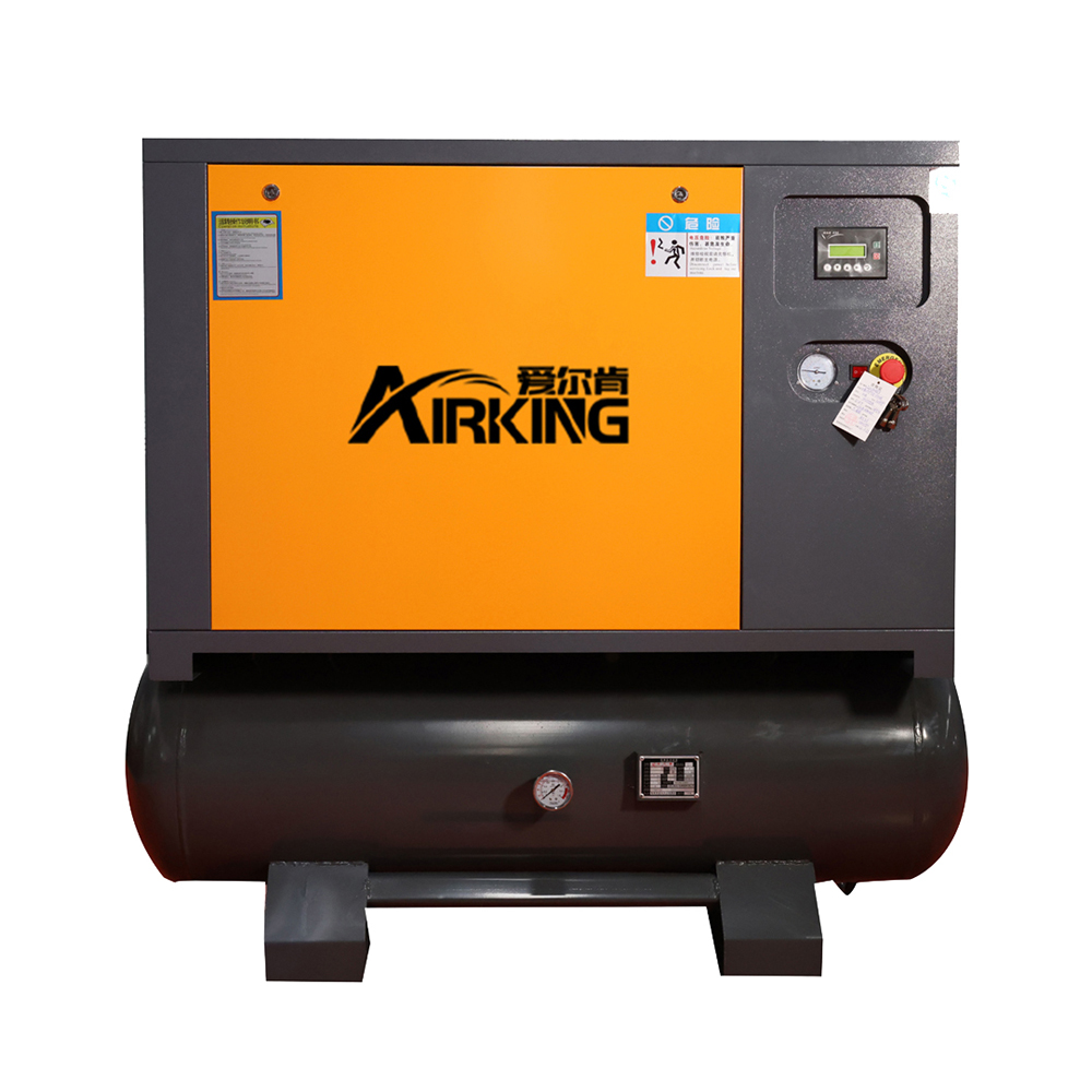 15HP 8Bar AIRKING फिक्स्ड स्पीड ऑल इन वन स्क्रू एयर कंप्रेसर 